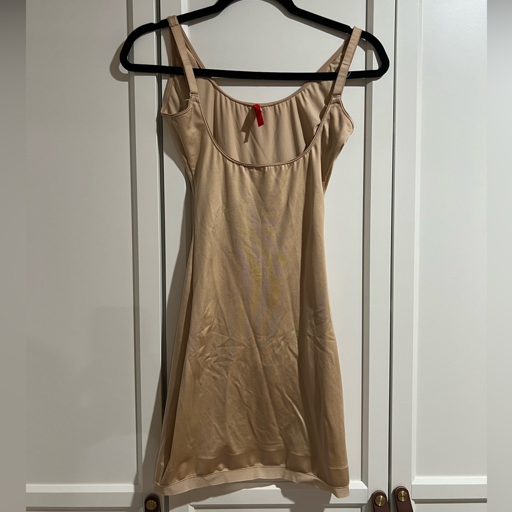SPANX Nude Beige Slip with Adjustable Straps